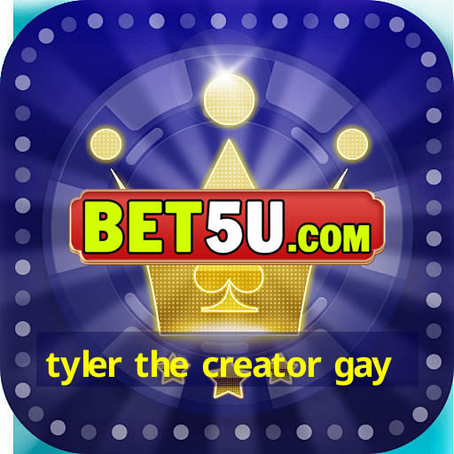 tyler the creator gay